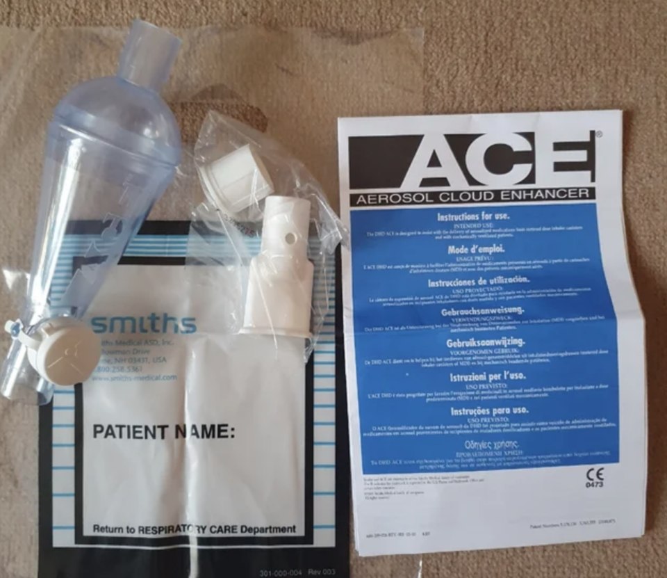 ACE Aerosol Cloud Enhancer® - Sprey İnhalasyon