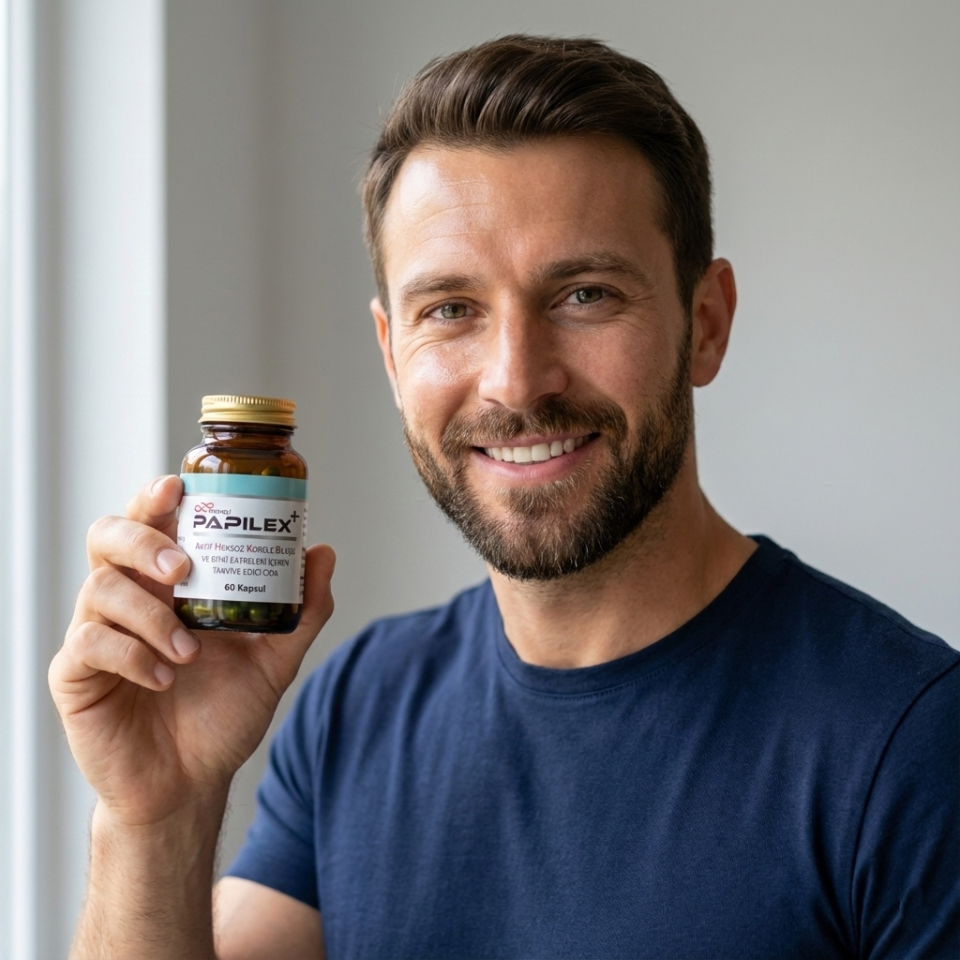 Papilex+ AHCC EGCG Reishi ve Bitki Ekstreleri İçeren Takviye Edici Gıda