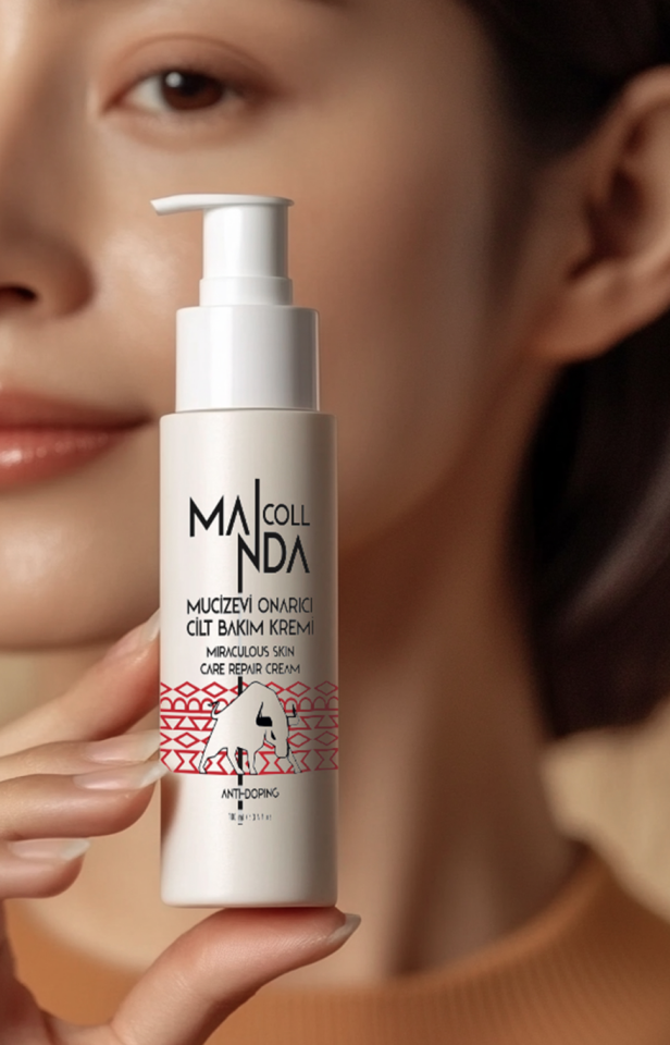 MandaColl Onarıcı Krem Manda Kolostrumu Cilt Yenileyici Bakım Kremi