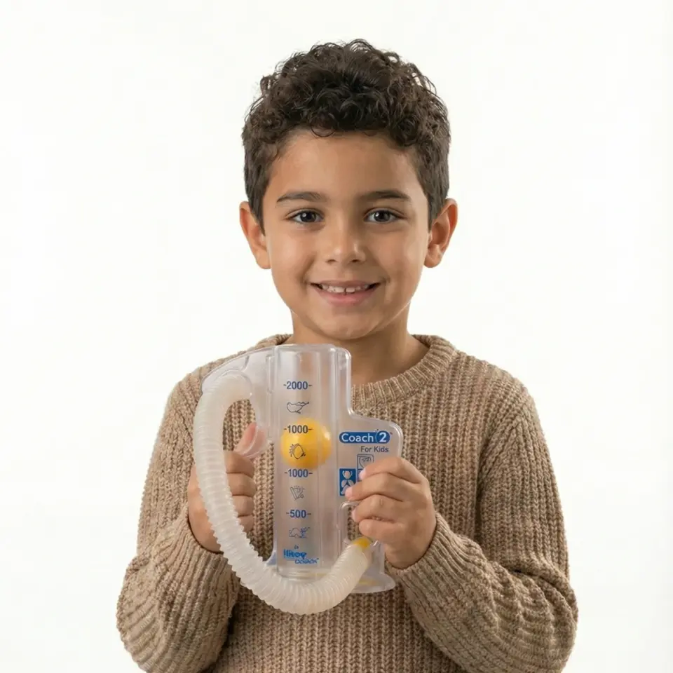 COACH 2® Hacim Bazlı Teşvik Spirometresi 2000 mL