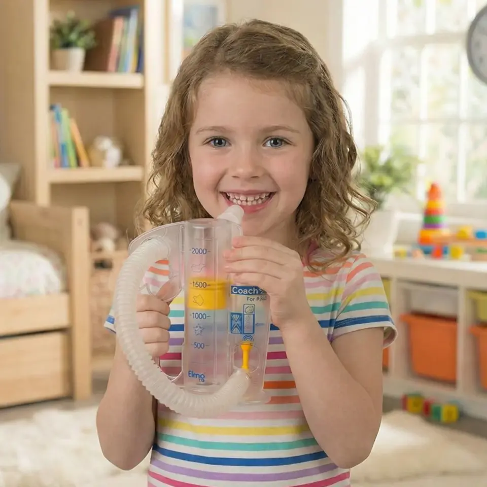 COACH 2® Hacim Bazlı Teşvik Spirometresi 2000 mL