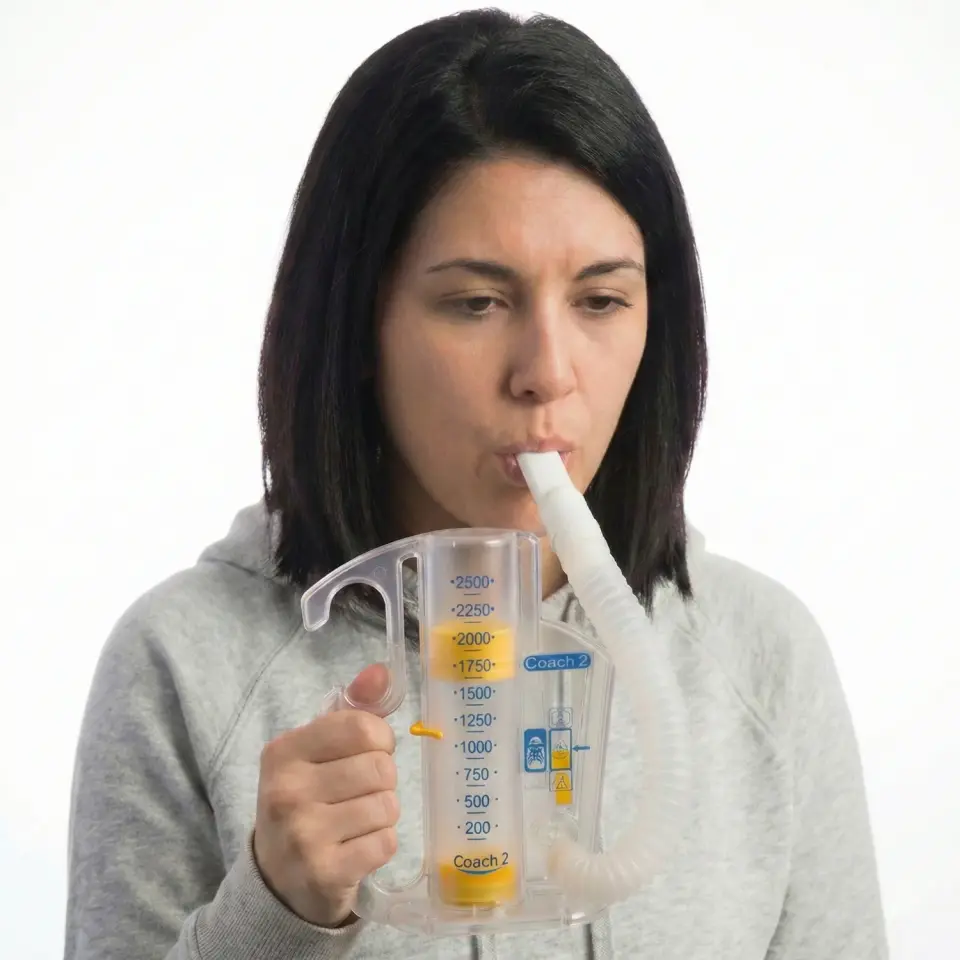 COACH 2® Hacim Bazlı Teşvik Spirometresi 2500 mL